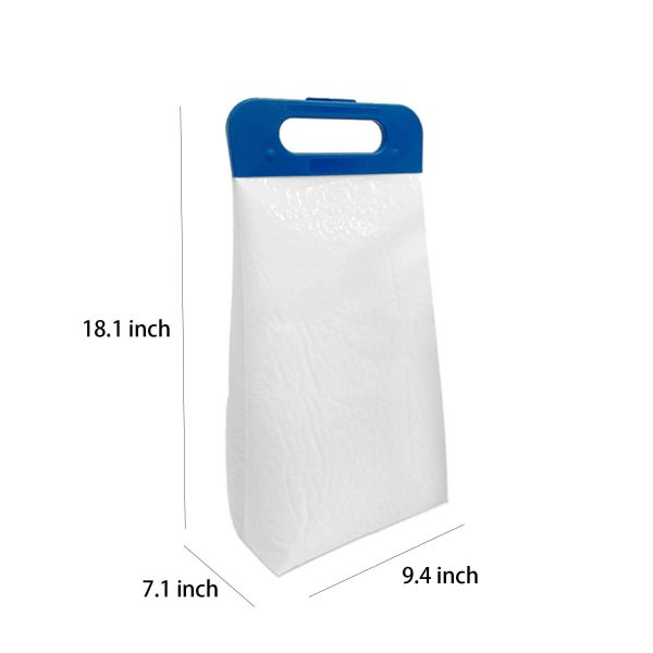Large capacity aluminum foil insulated bag