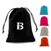 Flannelette Drawstring Small Storage Bag