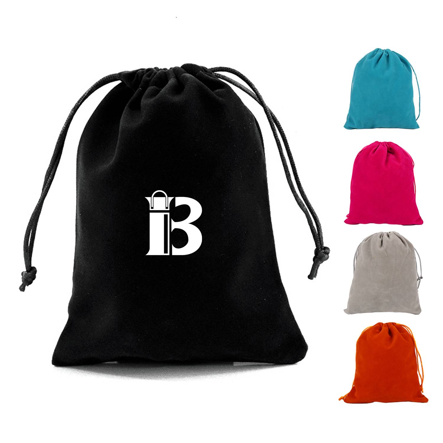 Flannelette Drawstring Small Storage Bag