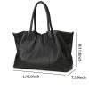 Soft Genuine Leather Top-handle Purse for Women