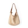 Straw summer large capacity shoulder tote bag