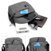 Mini Canvas Portable mobile phone coin Crossbody Bag for Men