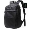 Nylon Leisure Travel Backpack W/ Usb Charging Port
