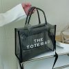 Pvc Tote Bag With Zipper Pocket