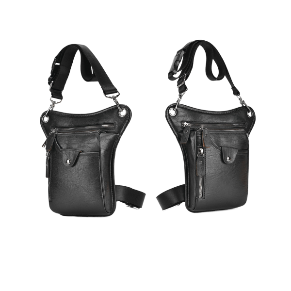 Leather Outdoor sports Waist Pack