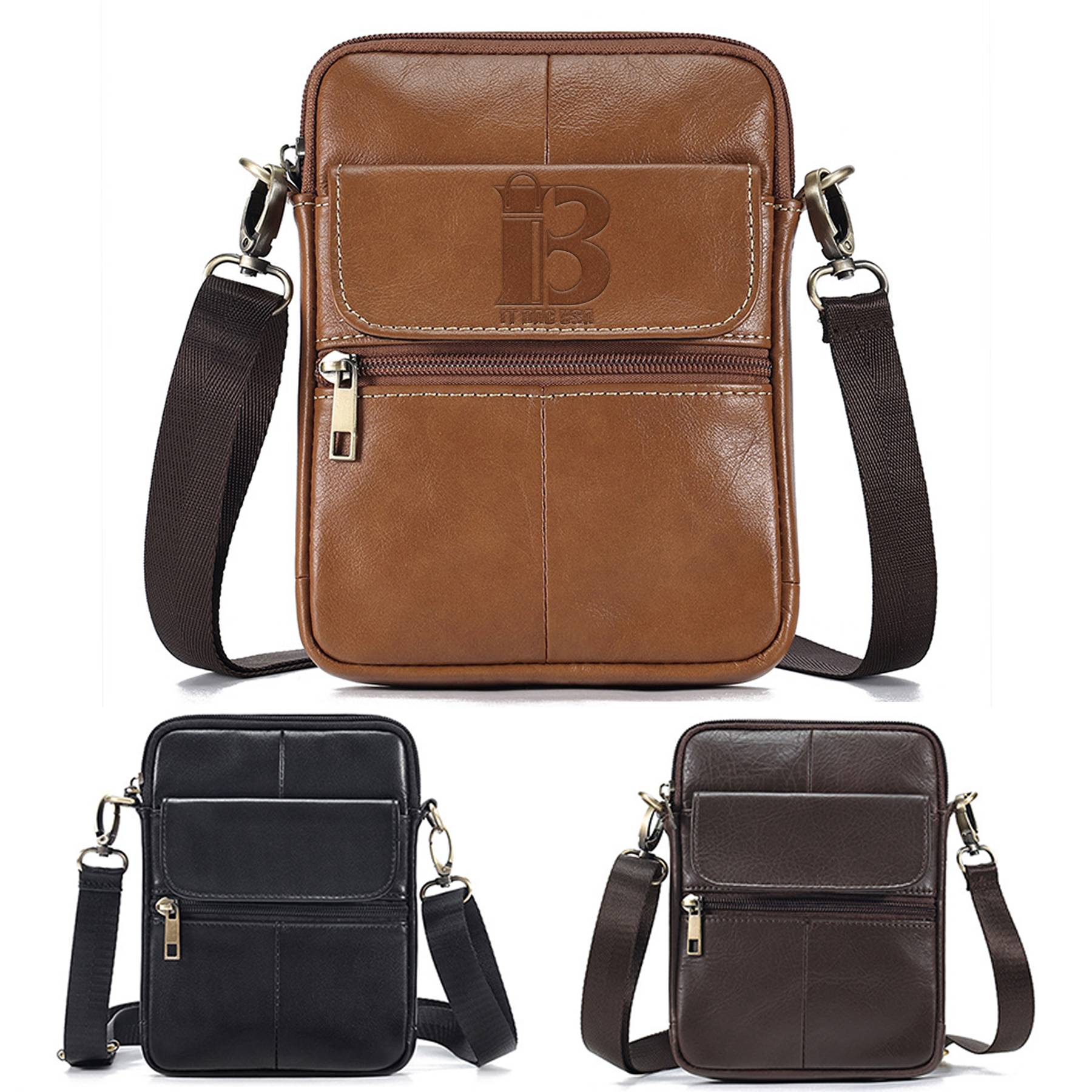 Man Purse Crossbody Bags for Work Business