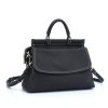 Genuine Leather Fashionable Large Crossbody Tote Bag