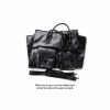 Large hand-held foldable duffel bag