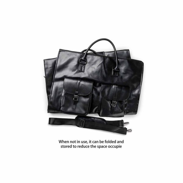 Large hand-held foldable duffel bag