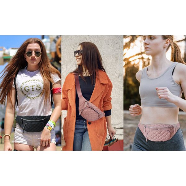 Nylon Fashion Crossbody Fanny Packs Belt Bag