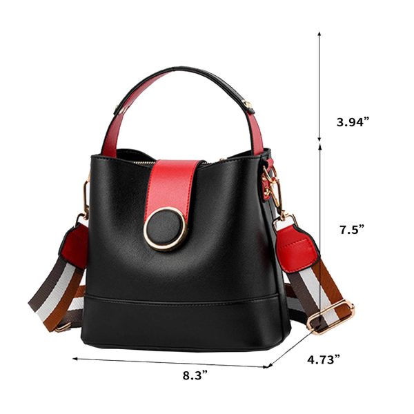 Color-Blocked Handbag