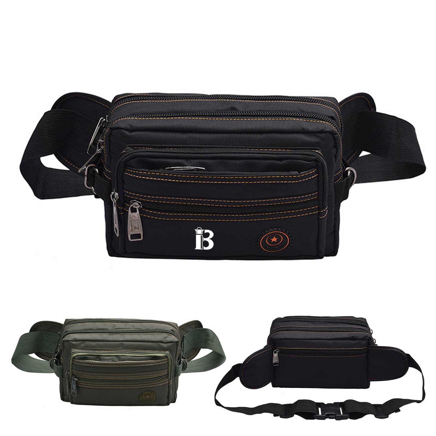 Multi Functional Large Capacity Waterproof Waist Bag