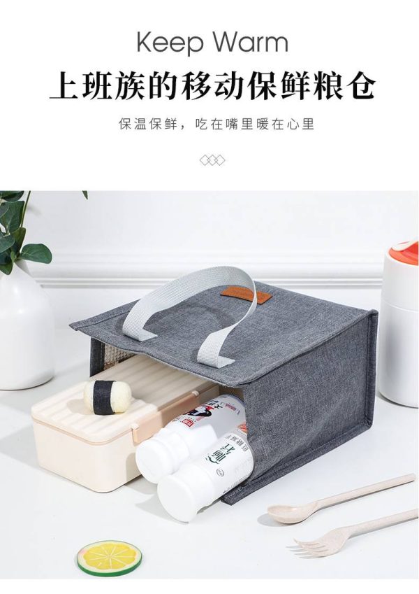 Large Capacity Insulated Lunch Bag