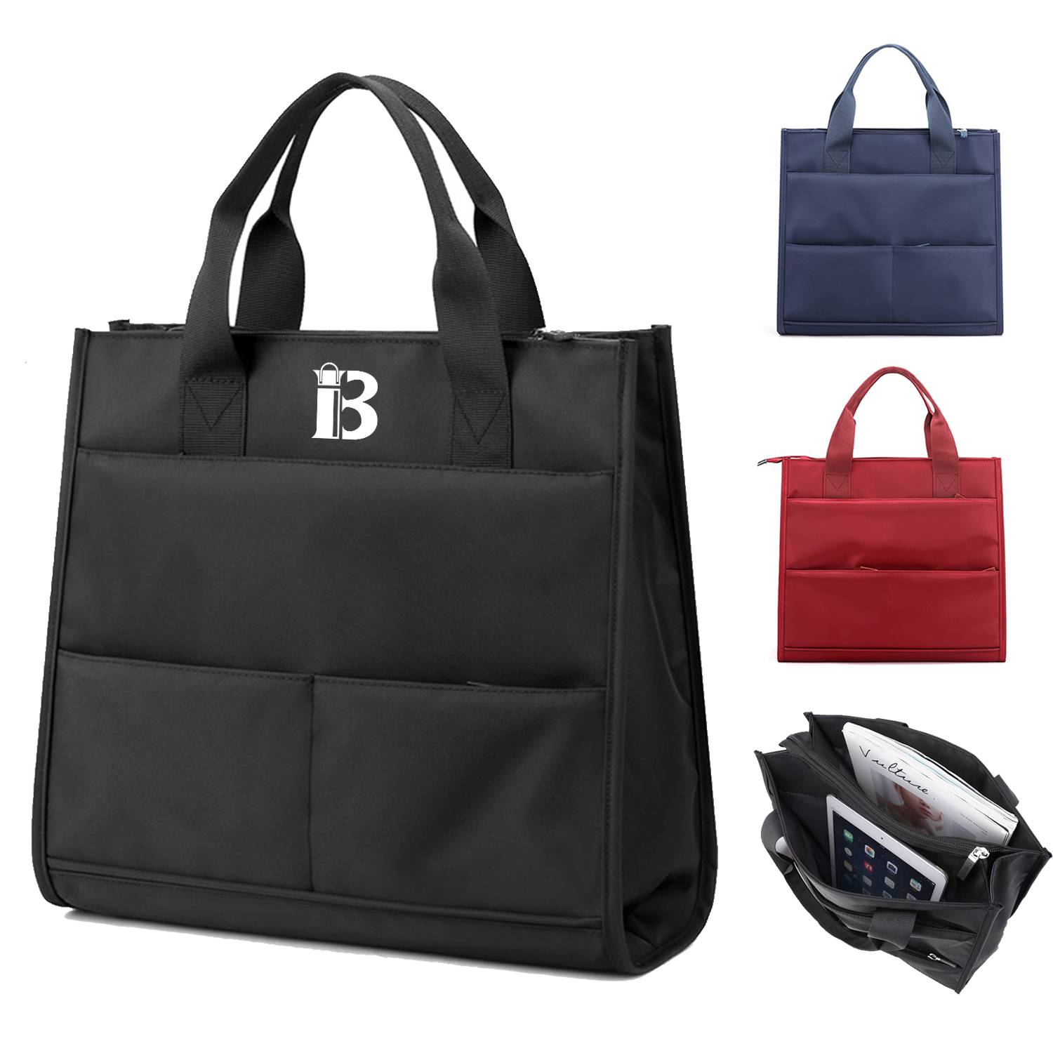 Nylon Portable Briefcase Laptop Bag