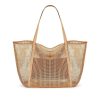 Ladies' Toiletries Clothing Mesh Single Shoulder Tote Bag