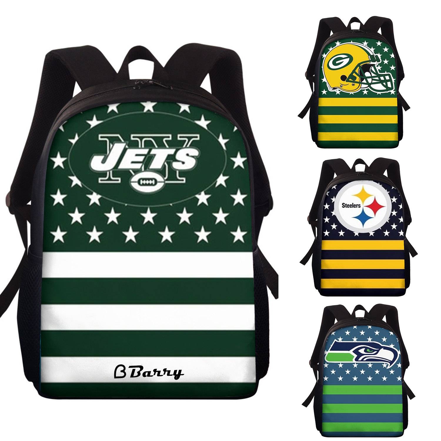 Customizable pattern backpack