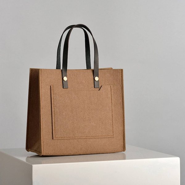 Felt Tote Bag W/ Handle
