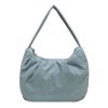 Nylon Wrinkle Candy Underarm Tote Bag