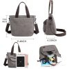 Women's Canvas Shoulder Handle Work Crossbody Bag