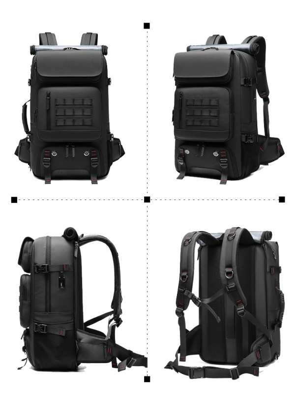 50L Backpack Convertible Waterproof Durable Bag