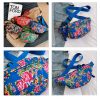 Vintage Trend Full Print Large Flower Waist Bag