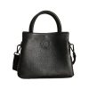 Genuine Leather large capacity stylish Bucket tote bag