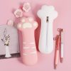 Cat's claw silicone stationery bag pencil-case