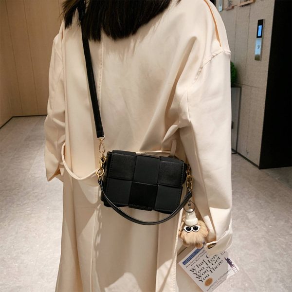 PU Shoulder Small Square Crossbody Bag