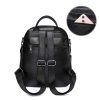 PU Leather Travel Backpack