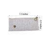Classic Design Linen Pencil Case