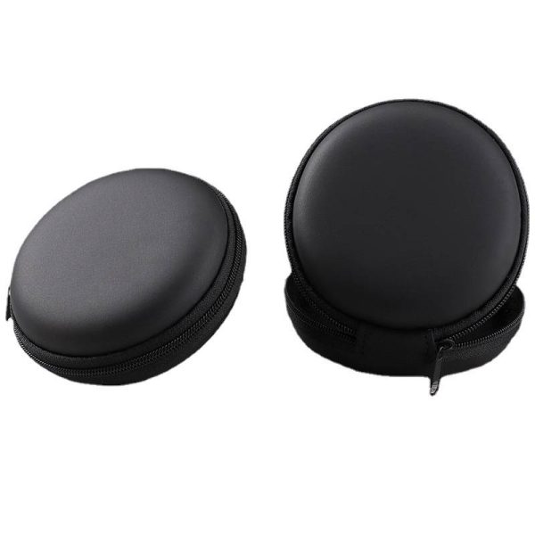 EVA Portable Round Earphone Storage Case