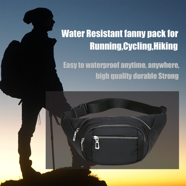 Crossbody Fanny Pack for Men With Adjustable Strap