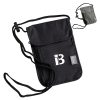 Nylon Rfid zipper hanging document bag pouch