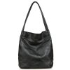 Genuine Leather Bucket Bags for Women