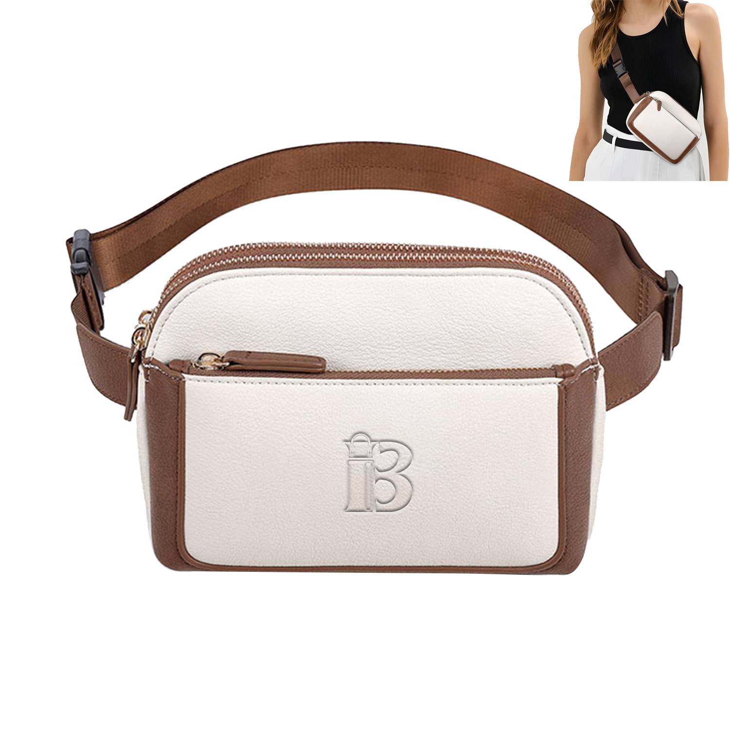 Waterproof multifunctional crossbody bag