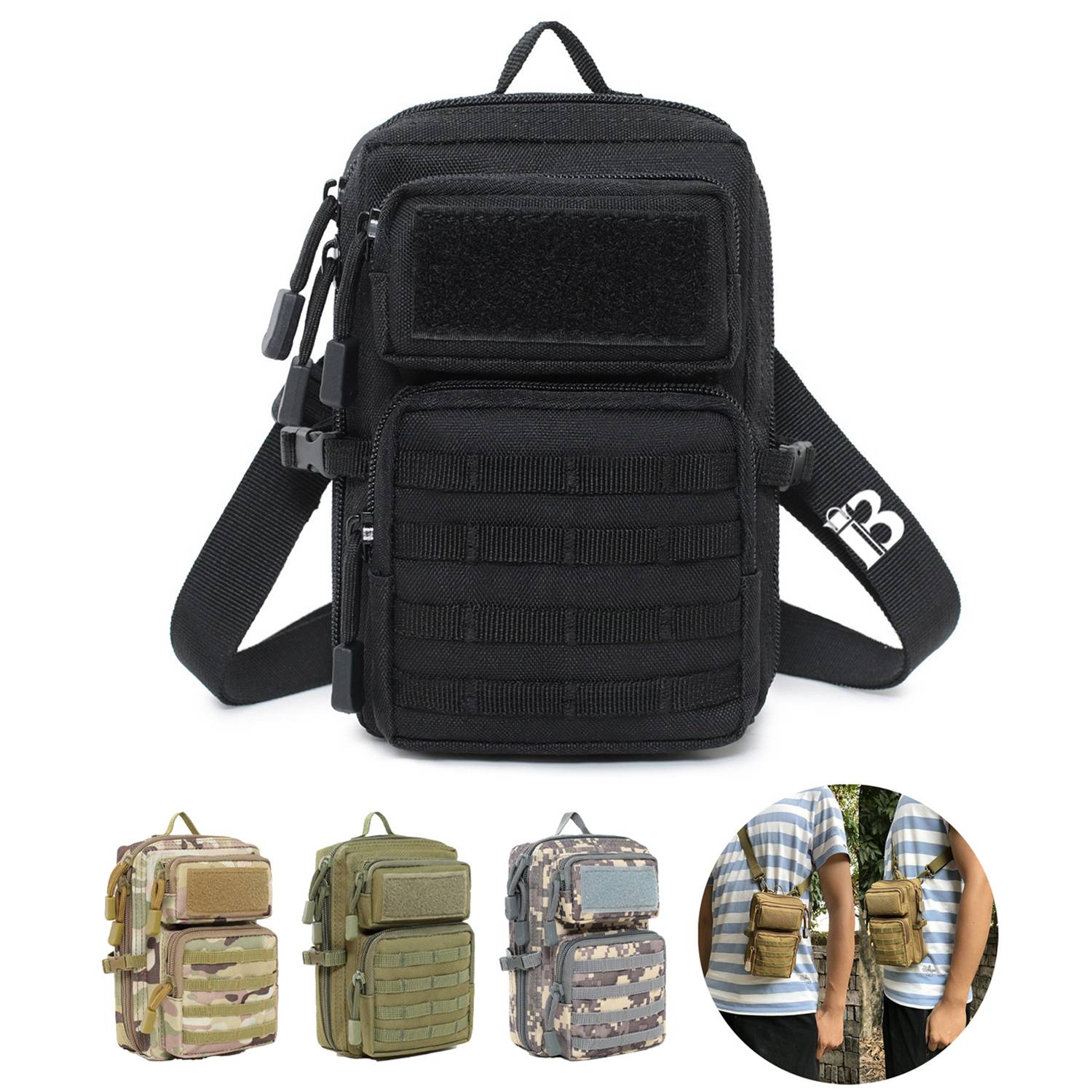 Oxford Tactical Sling Bag For Adults