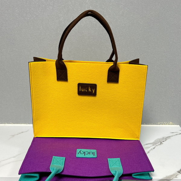 Felt Shopping Tote Bag