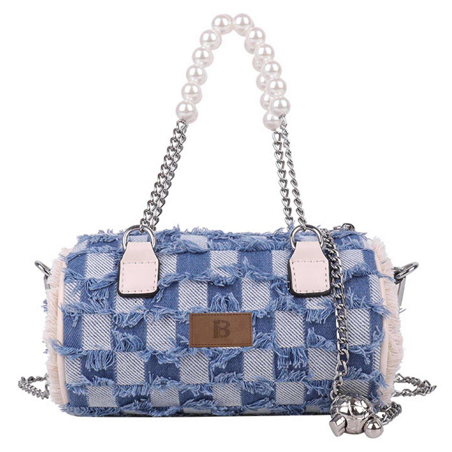 Cotton Carry cross-body small cylinder bag for women