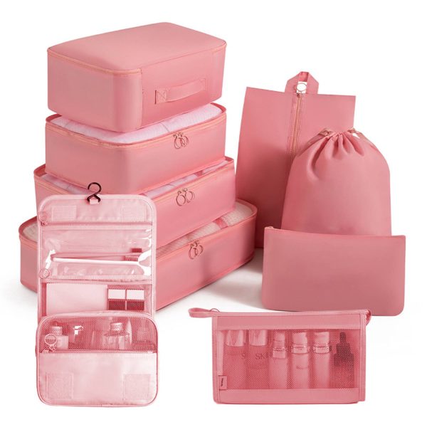 Packing Cubes - 9 PCS Travel Luggage Organizers Bag Set