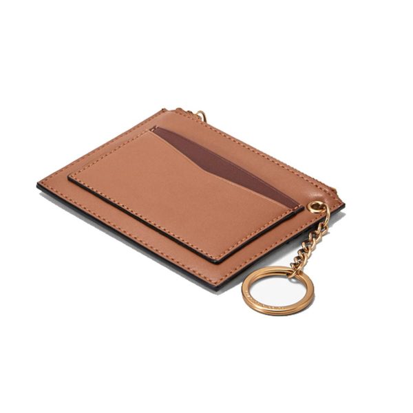 PU Leather Coin Purse W/ Keychain