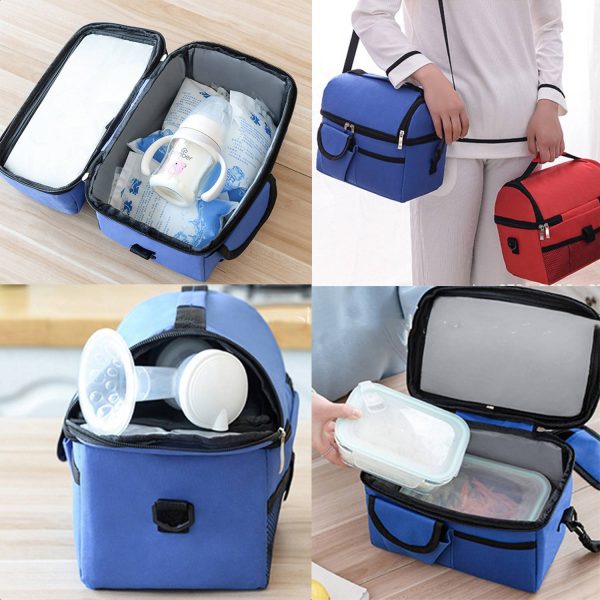 Oxford Cooler Insulated Crossbody Bag