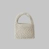 Women Cotton Beach Woven Mini Handbag