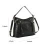 PU lapsting Hobo Bags for Women Handbags Purse Ladies