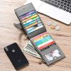 PU Leather Women's Purses RFID Bifold Wallet