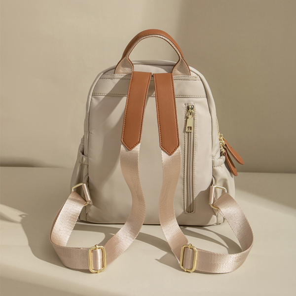 Casual PU Leather Satchel Backpack