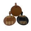 PU Leather Golf Tee Bag