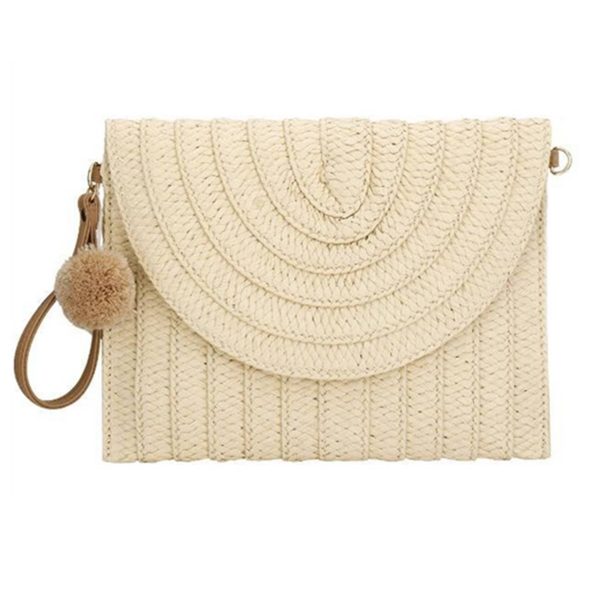 Woven Women Summer Beach Shoulder Bag