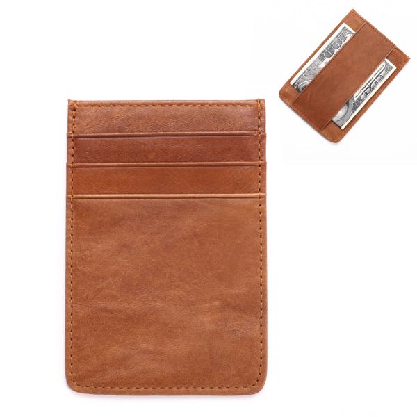 Genuine Leather RFID anti-theft card bag