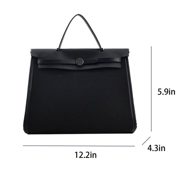Canvas Messenger Tote Bag For Women