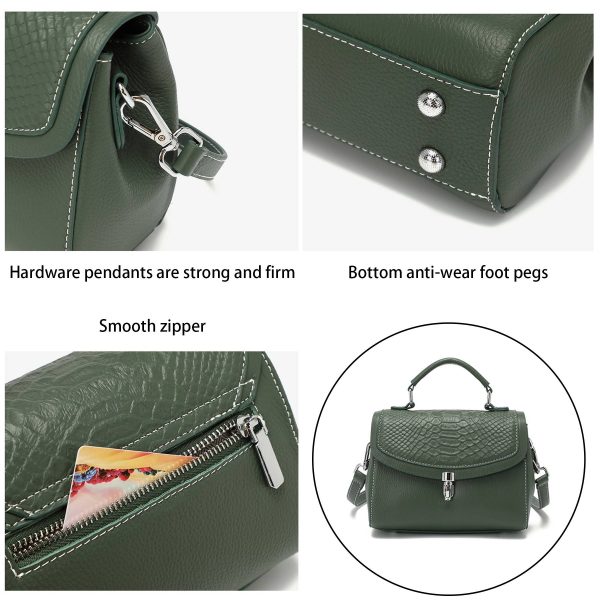 Genuine Leather Casual shoulder cross-body women's bag